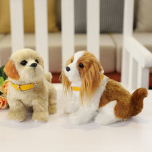 Load image into Gallery viewer, Orange Collar Beagle Stuffed Animal Hard Plush Toy-15