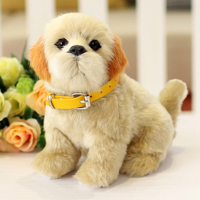 Orange dog stuffed animal online