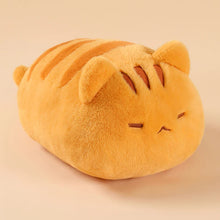 Load image into Gallery viewer, Orange Tabby Cat Pillow - Sleepy Plush Fat Cat Loaf-orange cat cq-about 45cm-1