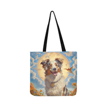 Load image into Gallery viewer, Outback Harmony Australian Shepherd Shopping Tote Bag-Accessories-Accessories, Australian Shepherd, Bags, Dog Dad Gifts, Dog Mom Gifts-2