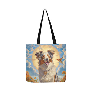 Outback Harmony Australian Shepherd Shopping Tote Bag-Accessories-Accessories, Australian Shepherd, Bags, Dog Dad Gifts, Dog Mom Gifts-2