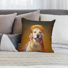 Load image into Gallery viewer, Pagri Raja Golden Retriever Plush Pillow Case-Cushion Cover-Dog Dad Gifts, Dog Mom Gifts, Golden Retriever, Home Decor, Pillows-2