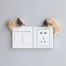 Load image into Gallery viewer, Pair of Two Bichon Frise 3D Wall Stickers-Home Decor-Bichon Frise, Dogs, Home Decor, Wall Sticker-Pug-5
