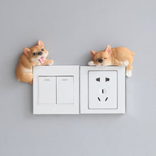 Load image into Gallery viewer, Pair of Two Bichon Frise 3D Wall Stickers-Home Decor-Bichon Frise, Dogs, Home Decor, Wall Sticker-French Bulldog-6