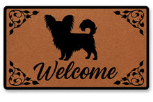 Load image into Gallery viewer, Warm Papillon Welcome Door Mat-Home Decor-Doormat,Home Decor,Papillon-6
