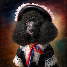 Load image into Gallery viewer, Parisian Chic Black Poodle Wall Art Poster-Art-Dog Art, Home Decor, Poodle, Poster-1