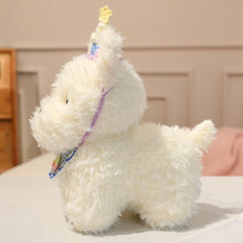 Load image into Gallery viewer, Party Hat West Highland Terrier Plush Toy With Bib-13
