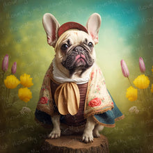 Load image into Gallery viewer, Pastoral Elegance Fawn French Bulldog Wall Art Poster-Art-Dog Art, French Bulldog, Home Decor, Poster-1