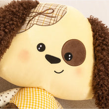 Load image into Gallery viewer, Patchwork Brown and White Cocker Spaniel Plush Toy-13