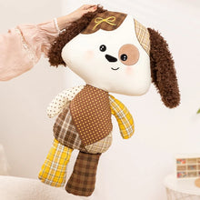 Load image into Gallery viewer, Patchwork Brown and White Cocker Spaniel Plush Toy-6