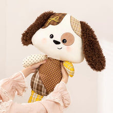 Load image into Gallery viewer, Patchwork Brown and White Cocker Spaniel Plush Toy-8