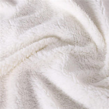 Load image into Gallery viewer, Image of the material of French Bulldog Love Soft Warm Fleece Blanket
