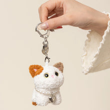 Load image into Gallery viewer, Persian Calico Cat Keychain - Darling Big-Eyed Kitty-7