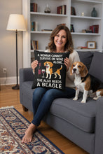 Load image into Gallery viewer, Personalized “A Woman Cannot Survive on Wine Alone…” Bichon Frise Pillowcase-Home Decor-Bichon Frise,Dog Mom Gifts,Home Decor,Personalize Artwork,Pillows-2