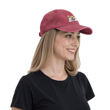 Load image into Gallery viewer, Personalized Akita Baseball Cap - Waving Akita Design - Match Your Dog's Coat Color-Hats &amp; Caps-Accessories,Akita,Baseball Caps,Dog Dad Gifts,Dog Mom Gifts-10