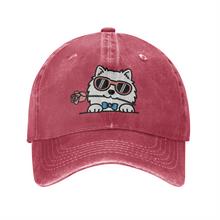 Load image into Gallery viewer, Personalized American Eskimo Dog Baseball Cap - Romeo American Eskimo Dog Design - Match Your Dog's Coat Color-Hats &amp; Caps-Accessories,Baseball Caps,Dog Mom Gifts-1