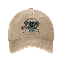 Load image into Gallery viewer, Personalized Anatolian Shepherd Baseball Cap - Romeo Anatolian Shepherd Design - Match Your Dog's Coat Color-Hats &amp; Caps-Accessories,Baseball Caps,Dog Mom Gifts-3