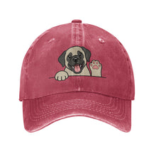 Load image into Gallery viewer, Personalized Anatolian Shepherd Baseball Cap - Waving Anatolian Shepherd Design - Match Your Dog's Coat Color-Hats &amp; Caps-Accessories,Anatolian Shepherd,Baseball Caps,Dog Dad Gifts,Dog Mom Gifts-Black-One Size-3