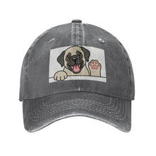 Load image into Gallery viewer, Personalized Anatolian Shepherd Baseball Cap - Waving Anatolian Shepherd Design - Match Your Dog's Coat Color-Hats &amp; Caps-Accessories,Anatolian Shepherd,Baseball Caps,Dog Dad Gifts,Dog Mom Gifts-Deep Heather-One Size-2