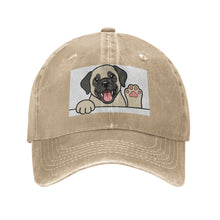 Load image into Gallery viewer, Personalized Anatolian Shepherd Baseball Cap - Waving Anatolian Shepherd Design - Match Your Dog's Coat Color-Hats &amp; Caps-Accessories,Anatolian Shepherd,Baseball Caps,Dog Dad Gifts,Dog Mom Gifts-Natural-One Size-4