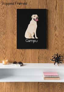 Personalized Anatolian Shepherd Dog Canvas Print Poster-Art-Anatolian Shepherd Dog-6