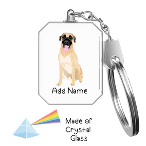 Personalized Anatolian Shepherd Dog Crystal Glass Keychain-Accessories-Anatolian Shepherd Dog-Crystal Keychain-Glass Crystal-One Size-2