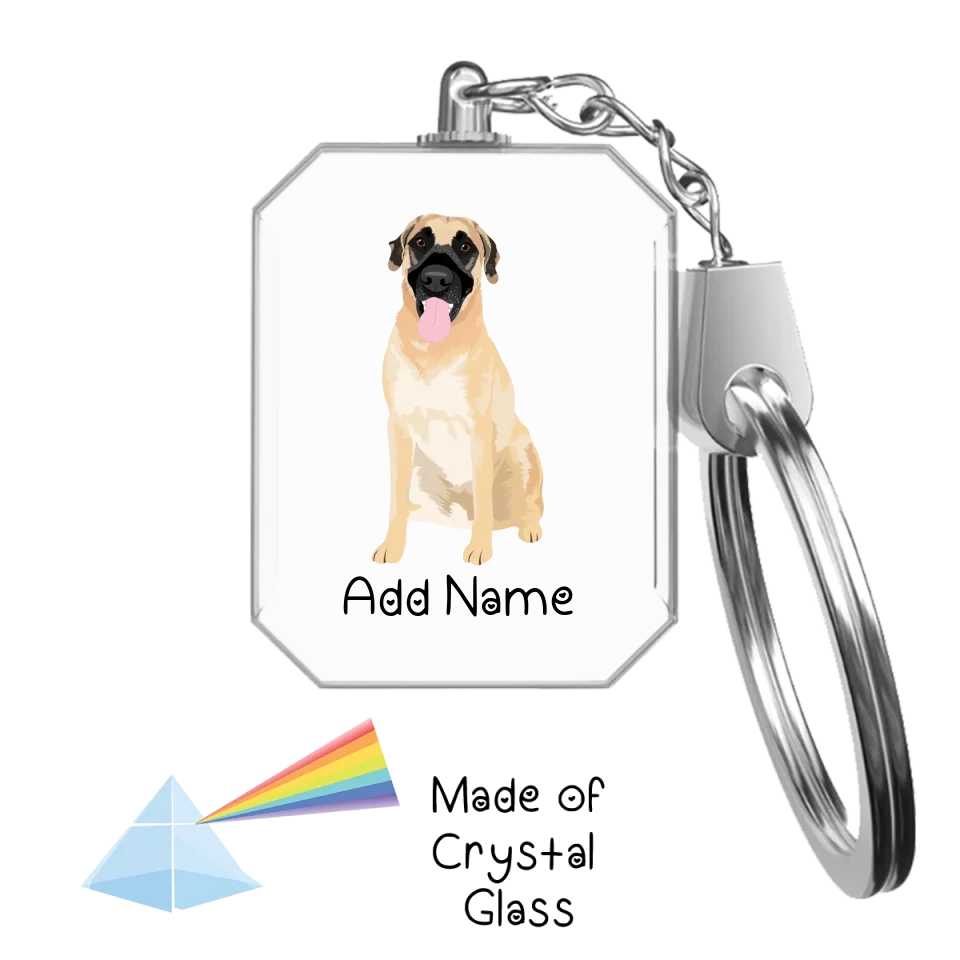 Personalized Anatolian Shepherd Dog Crystal Glass Keychain-Accessories-Anatolian Shepherd Dog-Crystal Keychain-Glass Crystal-One Size-2