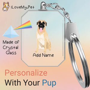 Anatolian Shepherd Dog crystal-keychain-single