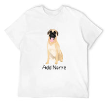 Load image into Gallery viewer, Personalized Anatolian Shepherd Dog Dad Cotton T Shirt-Apparel-Anatolian Shepherd, Apparel, Dog Dad Gifts, Personalized, Shirt, T Shirt-Men&#39;s Cotton T Shirt-White-Medium-10