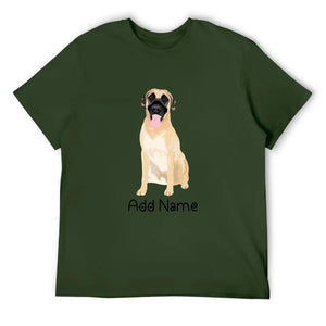 Personalized Anatolian Shepherd Dog Dad Cotton T Shirt-Apparel-Anatolian Shepherd, Apparel, Dog Dad Gifts, Personalized, Shirt, T Shirt-Men's Cotton T Shirt-Army Green-Medium-17