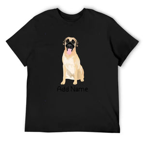 Personalized Anatolian Shepherd Dog Dad Cotton T Shirt-Apparel-Anatolian Shepherd, Apparel, Dog Dad Gifts, Personalized, Shirt, T Shirt-Men's Cotton T Shirt-Black-Medium-9