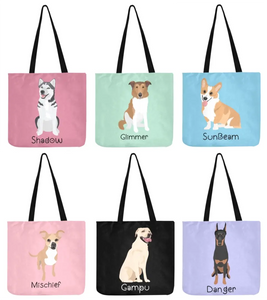 Personalized Anatolian Shepherd Dog Small Tote Bag-Accessories-Accessories, Anatolian Shepherd, Bags, Dog Mom Gifts, Personalized-Small Tote Bag-Your Design-One Size-4