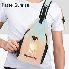 Load image into Gallery viewer, Personalized Anatolian Shepherd Dog Unisex Sling Bag Backpack-Accessories-Anatolian Shepherd Dog-Unisex Sling Bag Backpack-Pastel Sunrise-One Size-21