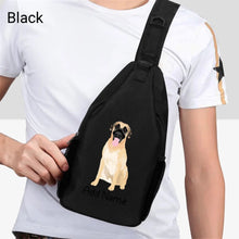 Load image into Gallery viewer, Personalized Anatolian Shepherd Dog Unisex Sling Bag Backpack-Accessories-Anatolian Shepherd Dog-Unisex Sling Bag Backpack-Black-One Size-2