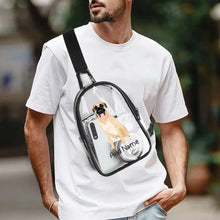 Load image into Gallery viewer, Personalized Anatolian Shepherd Dog Unisex Transparent Sling Bag-Accessories-Anatolian Shepherd Dog-Unisex Transparent Sling Bag-Transparent-One Size-4