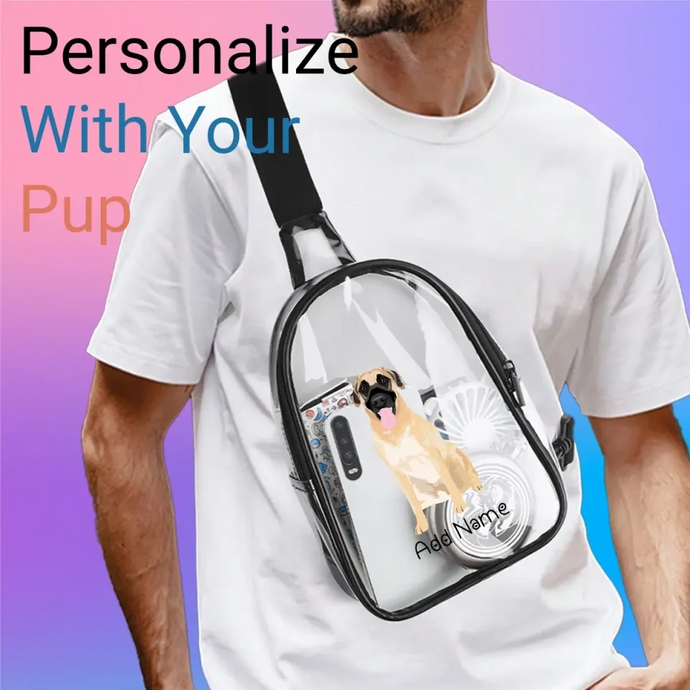 Anatolian Shepherd Dog transparent-sling-bag-single