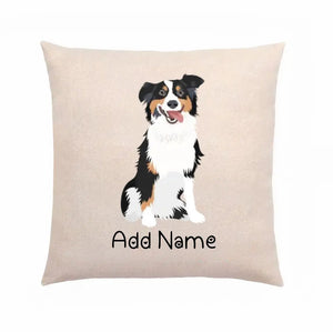 Personalized Australian Shepherd Linen Pillowcase-Home Decor-Australian Shepherd, Dog Dad Gifts, Dog Mom Gifts, Home Decor, Pillows-2