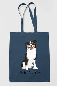 Personalized Australian Shepherd Zippered Tote Bag-Accessories-Accessories, Australian Shepherd, Bags, Dog Mom Gifts, Personalized-14