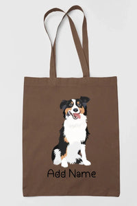Personalized Australian Shepherd Zippered Tote Bag-Accessories-Accessories, Australian Shepherd, Bags, Dog Mom Gifts, Personalized-15