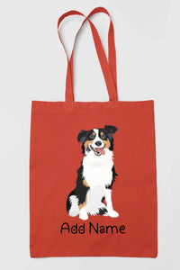Personalized Australian Shepherd Zippered Tote Bag-Accessories-Accessories, Australian Shepherd, Bags, Dog Mom Gifts, Personalized-16