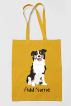 Load image into Gallery viewer, Personalized Australian Shepherd Zippered Tote Bag-Accessories-Accessories, Australian Shepherd, Bags, Dog Mom Gifts, Personalized-17