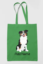 Load image into Gallery viewer, Personalized Australian Shepherd Zippered Tote Bag-Accessories-Accessories, Australian Shepherd, Bags, Dog Mom Gifts, Personalized-18
