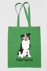Personalized Australian Shepherd Zippered Tote Bag-Accessories-Accessories, Australian Shepherd, Bags, Dog Mom Gifts, Personalized-18
