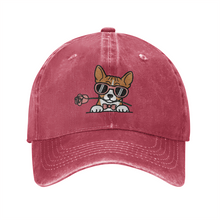 Load image into Gallery viewer, Personalized Basenji Baseball Cap - Romeo Basenji Design - Match Your Dog's Coat Color-Hats &amp; Caps-Accessories,Baseball Caps,Dog Mom Gifts-2