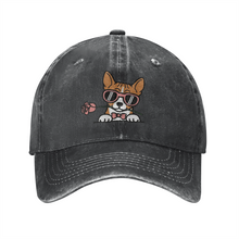 Load image into Gallery viewer, Personalized Basenji Baseball Cap - Romeo Basenji Design - Match Your Dog's Coat Color-Hats &amp; Caps-Accessories,Baseball Caps,Dog Mom Gifts-3