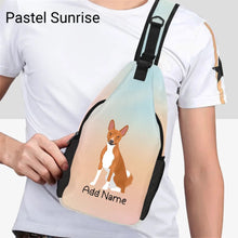 Load image into Gallery viewer, Personalized Basenji Love Unisex Sling Bag Backpack-Accessories-Basenji-Unisex Sling Bag Backpack-Pastel Sunrise-One Size-21