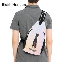 Load image into Gallery viewer, Personalized Basenji Love Unisex Sling Bag Backpack-Accessories-Basenji-5