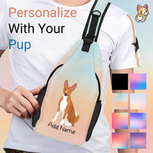 Load image into Gallery viewer, Basenji sling-bag-single