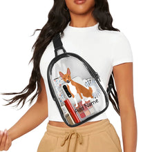 Load image into Gallery viewer, Personalized Basenji Love Unisex Transparent Sling Bag-Accessories-Basenji-Unisex Transparent Sling Bag-Transparent-One Size-3