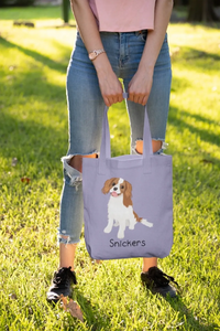 Personalized Basenji Love Zippered Tote Bag-Accessories-Accessories, Bags, Basenji, Dog Mom Gifts, Personalized-8